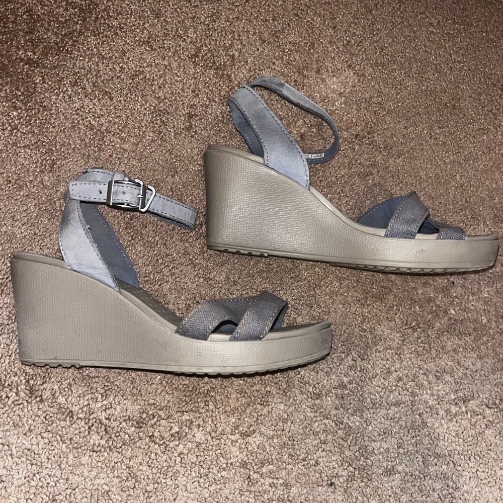 Croc Leigh Wedges